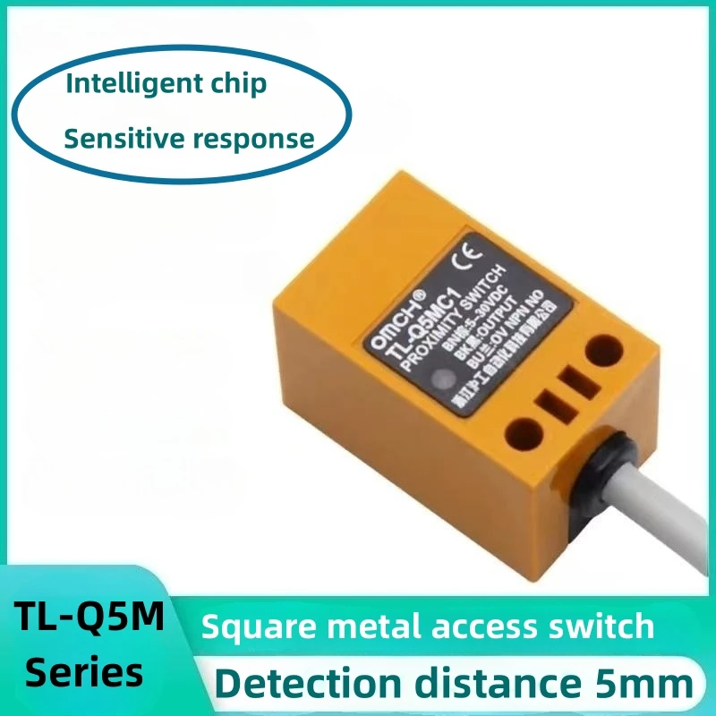 Флюоресцентный выключатель NPN PNP, 3 провода, индуктивный датчик постоянного тока 12 В, 24 В, Флюоресцентный переключатель датчика ЧПУ