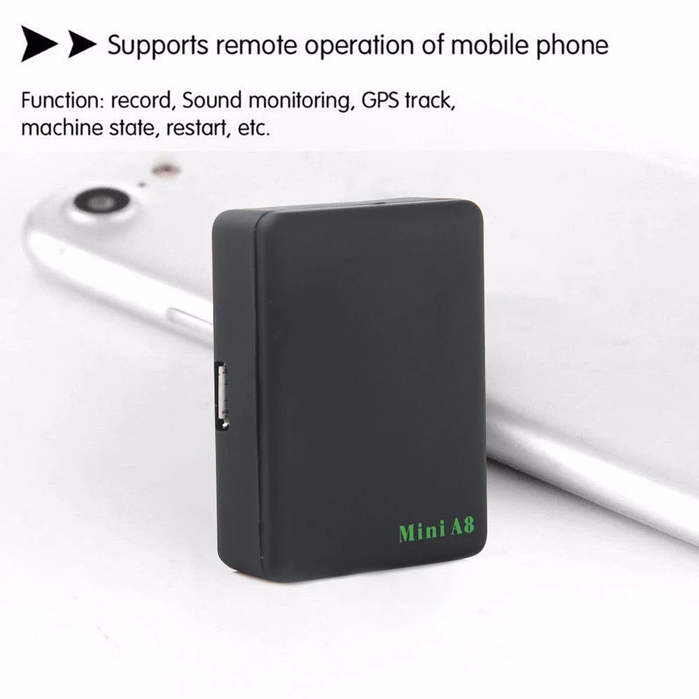 Портативный GPS-Трекер CORUI Smart Mini A8 глобальный локатор транспортное средство