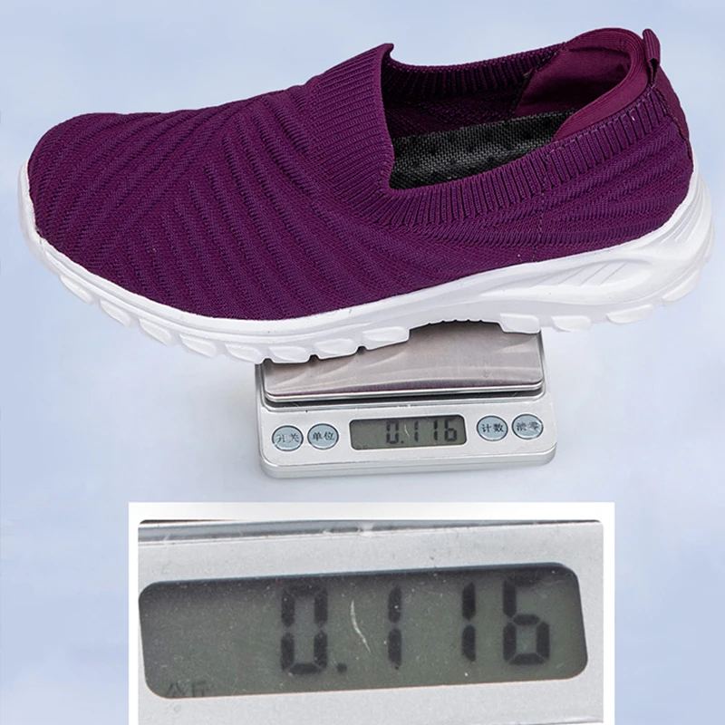 35-46 Flexible Couple Casual Shoes Lightweight Women Vulcanized Shoes Anti-slip Male Loafers Breathable Mesh Outdoor Sneakers