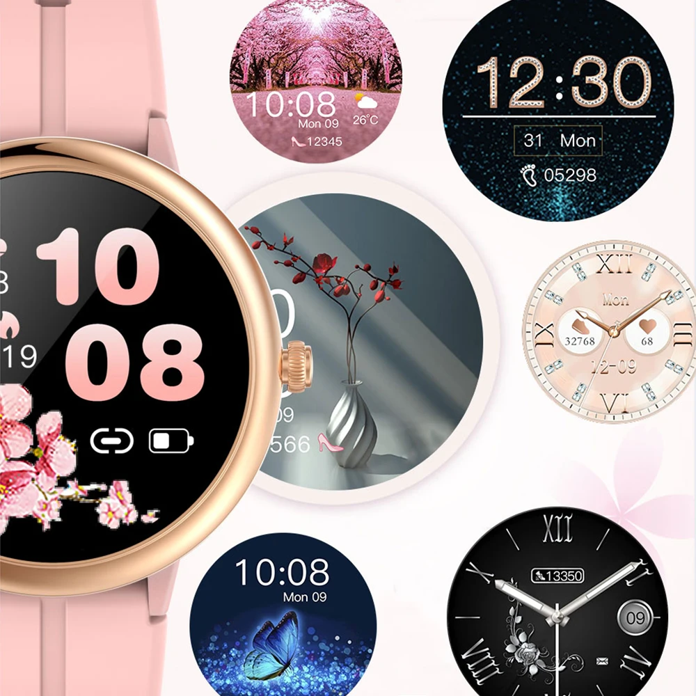 Смарт-часы COLMI R8 женские с сенсорным экраном и фитнес-трекером |