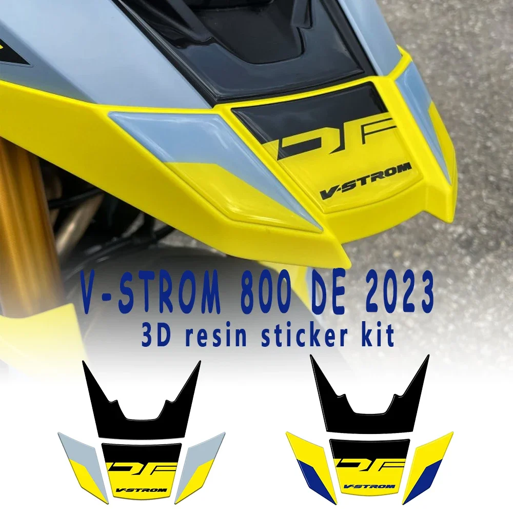 Аксессуары VStrom 800DE защита пальцев ног 3D наклейка из эпоксидной смолы защитный
