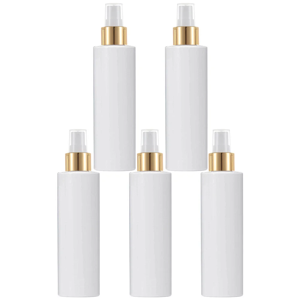 

5 Pcs Vacuum Pump Makeup Bottle Mist Spray Hair Leakproof Bottles Press The Pet Outdoor Travel Face