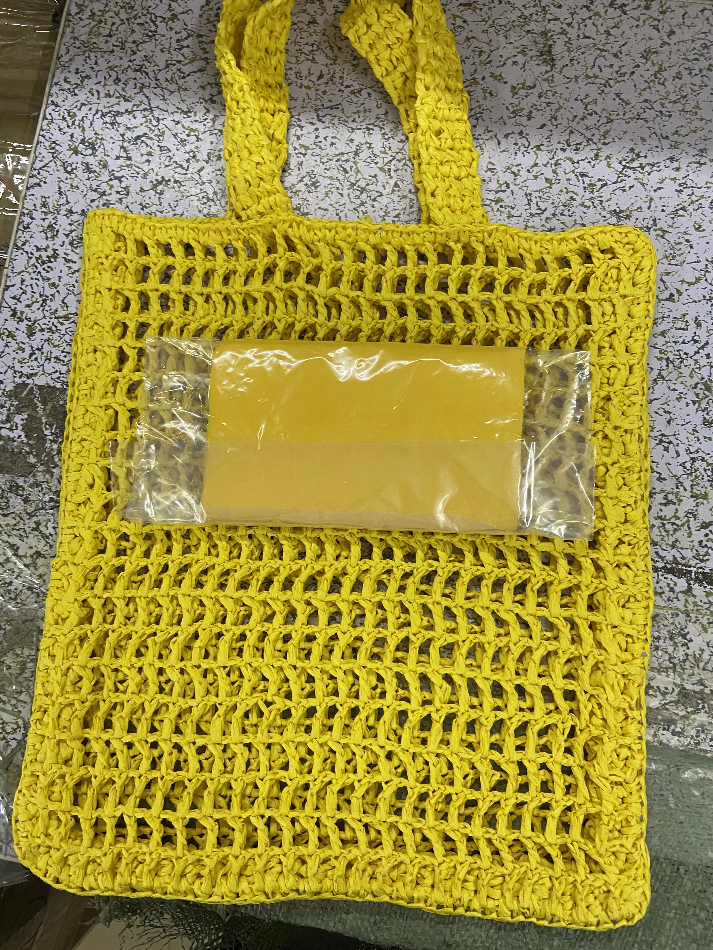 

Designer Brands Hollow Letters Large Straw Tote Fashion Paper Woven Women Shoulder Bags Summer Beach Handbag Luxury Big Bali Bag
