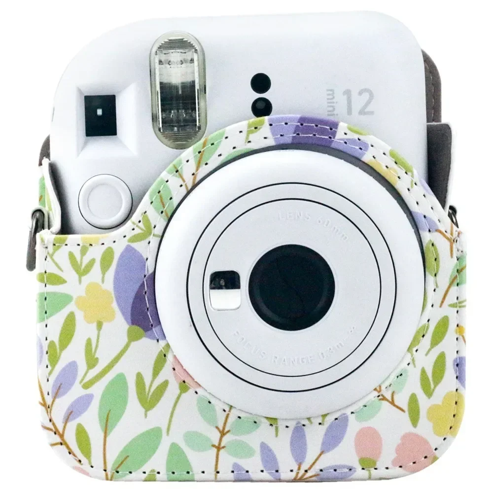 Чехол для камеры Instax Mini 12 мягкий защитный чехол из искусственной кожи дорожная