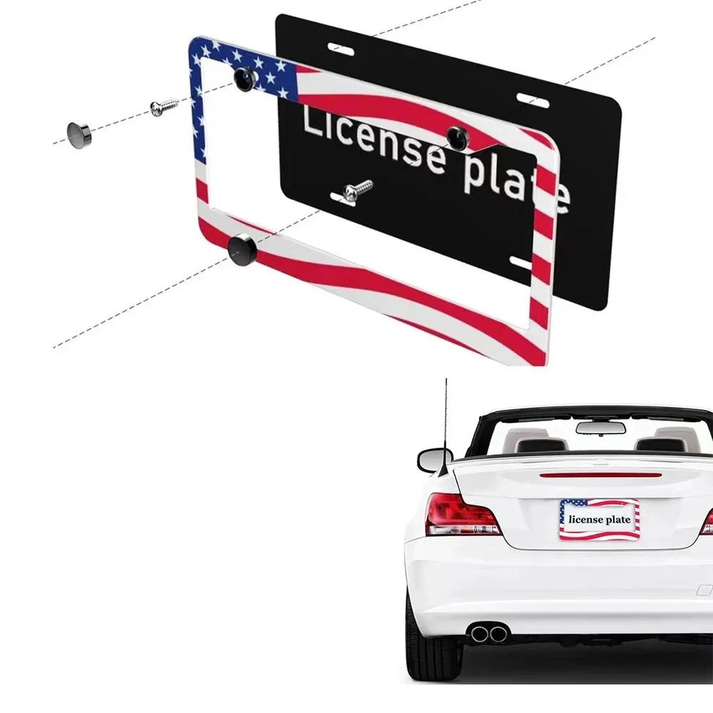 Рамка номерного знака американского стандарта подходит для рамок