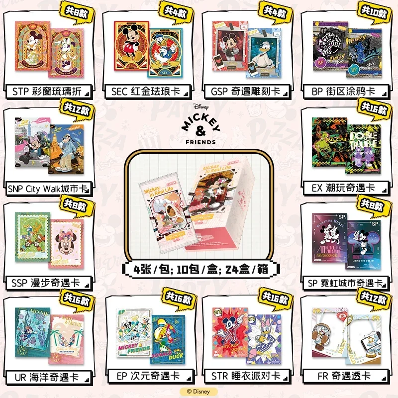 Подлинная карта Disney с Микки и Маусом Дональд Дак Гуфи Граф редкая анимационная