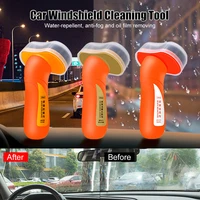 100ml car glass windshield oil film remover windscreen cleaner antifogging rain repellent agent hydrophobic glass cleaning tool