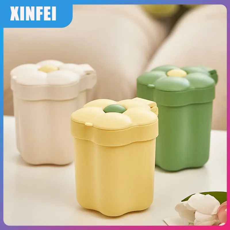 

Multifunctional Storage Desktop Trash Can Multifunctional Miscellaneous Bin Safe And Odorless Flip Open Sturdy And Durable Mini