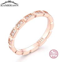 s925 sterling silver cz full finger rings women luxury fashion jewelry 2021 for women lady girls party date wedding present gift