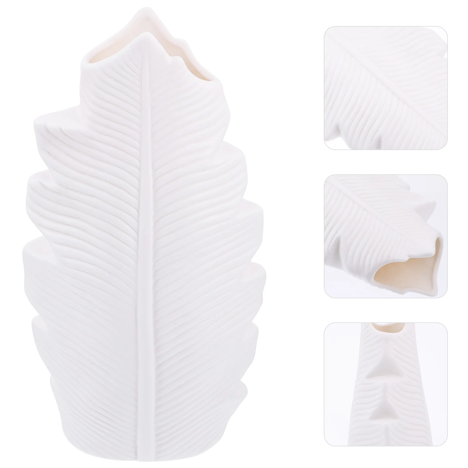 

1Pc Ceramic Vase Dried Flower Vase Porcelain Flower Pot Housewarming Gift