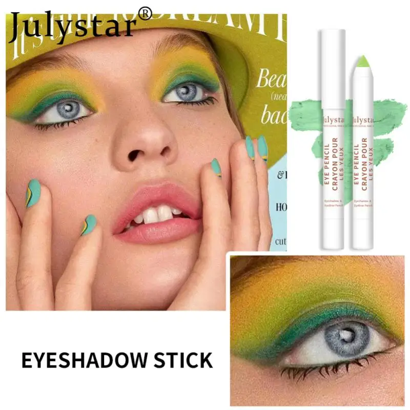 

Brighten Sparkling Eyes Colorful Eyeshadow Pen 20 Colors Waterproof Eye Shadow Pen Eye Shadow Stick Matte Pearlescent Eyeshadow