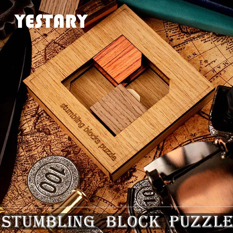 Деревянная головоломка YESTARY игрушки лубан Лок IQ настольные игры для мозга