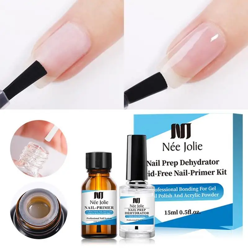

Gel Nail Polish Primer Professional Dehydrator For Acrylic And Gel Nail Polish Gel Nail Polish Bonding Helper Dehydrator & Bond