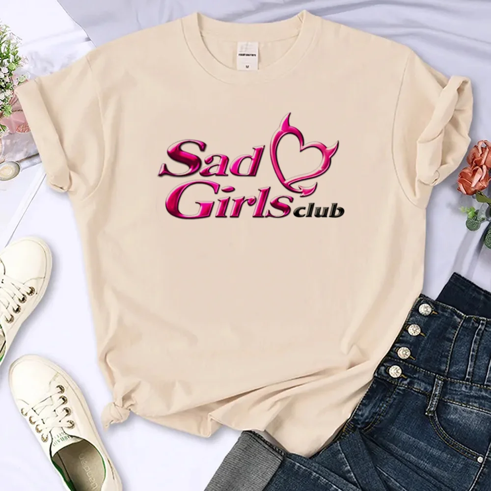

Bad Girls Club tshirt women designer anime harajuku top female comic clothes