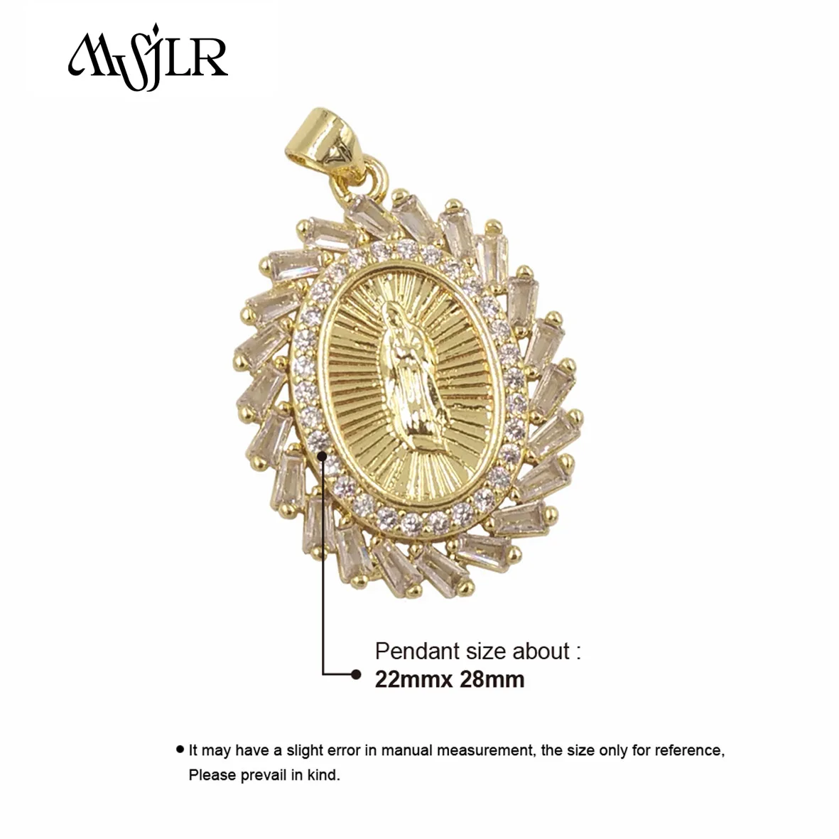 MVP-070 2023 Винтажный стиль полный циркон подвеска ювелирные изделия аксессуары