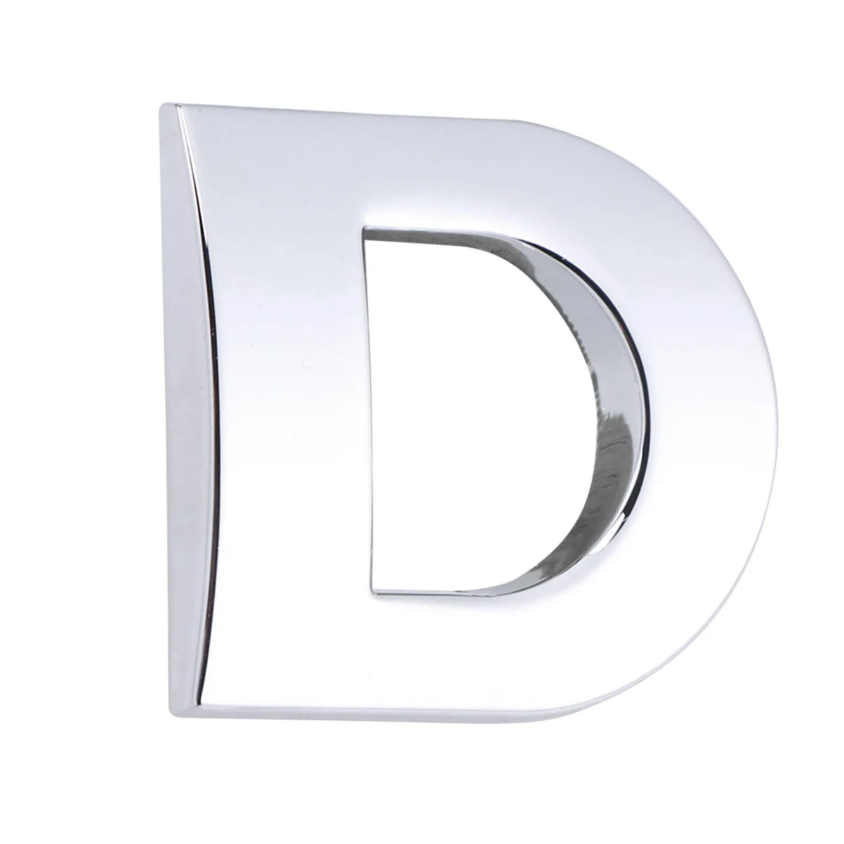 

3D DIY Metallic Alphabet Sticker Car Emblem Letter Badge Decal (D)