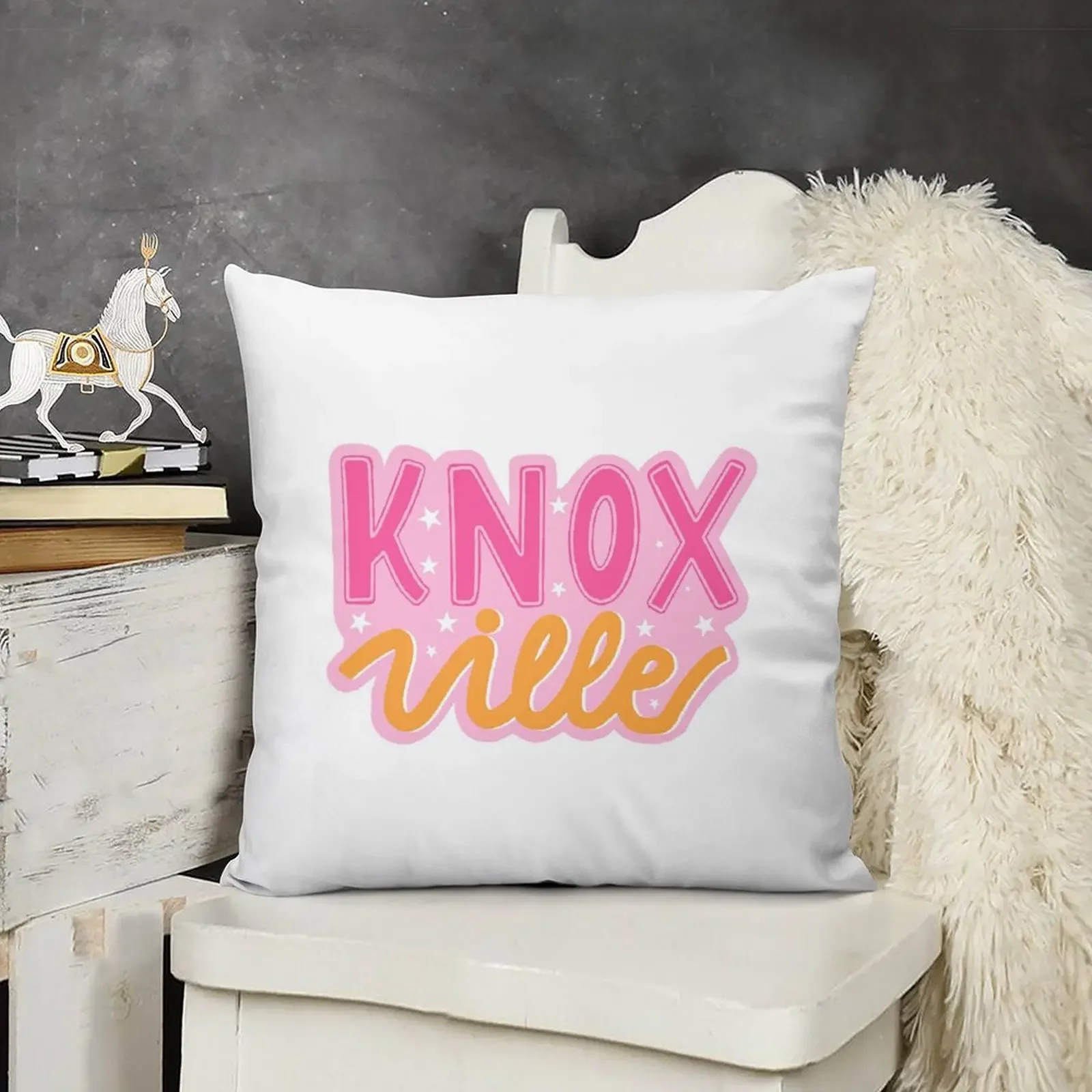 Knoxville розовые и оранжевые звезды декоративная подушка наволочки чехол для дивана