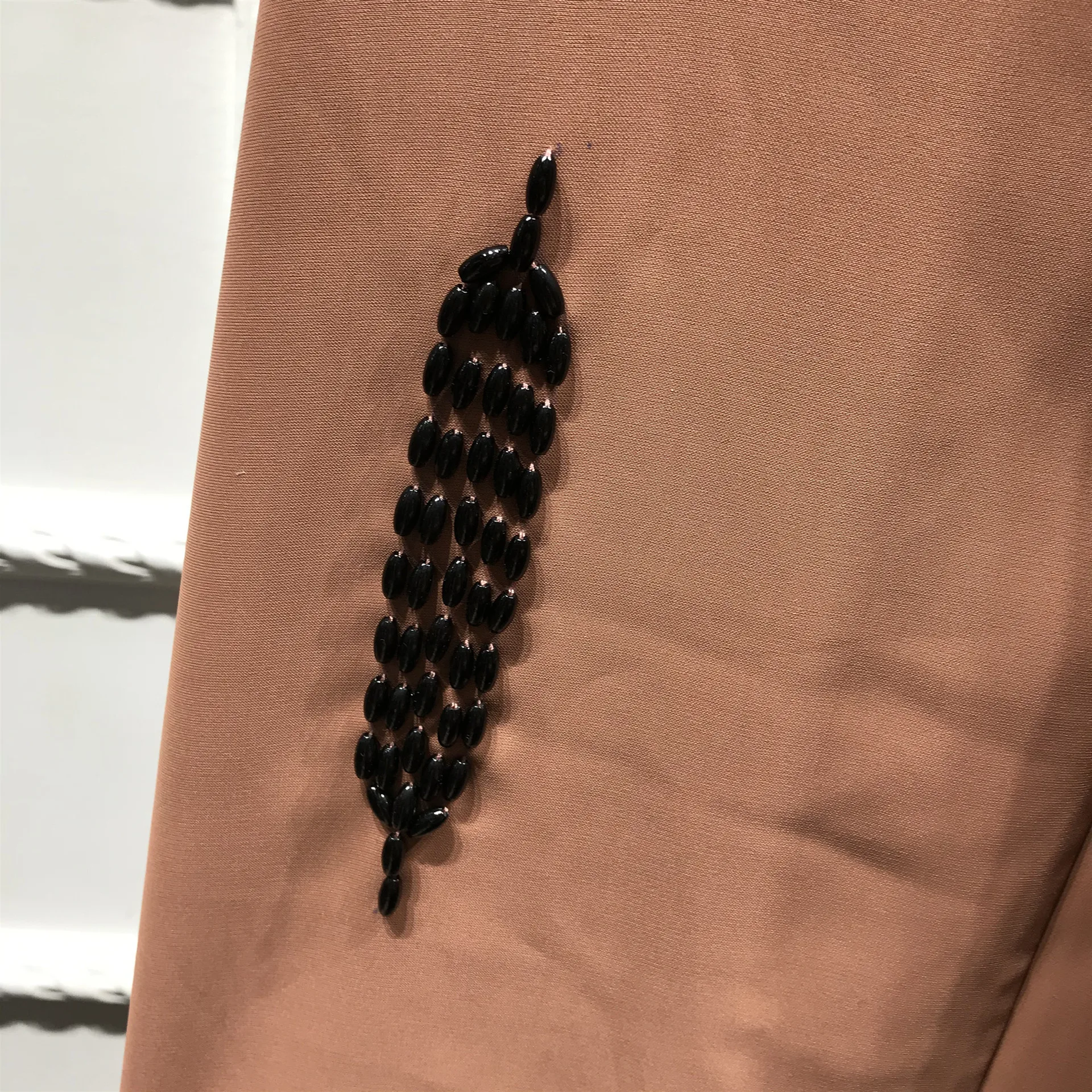Muslims Women Dress Dubai Hand-nailed Beaded Cardigan Ramadan Abaya Turkey  Belt Robe Femme Musulmane