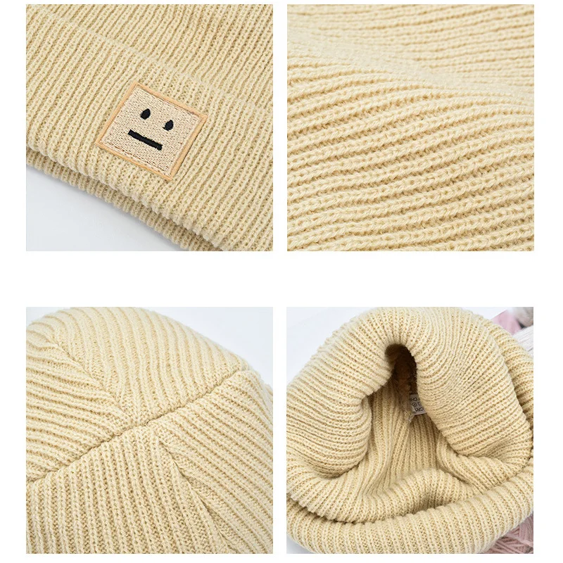 Winter Hats for Unisex New Beanies Knitted Solid Cute Hat Lady Autumn Female Beanie Caps Warmer Bonnet Men Casual Cap Wholesale 6 Winter Hats for Unisex New Beanies Knitted Solid Cute Hat Lady Autumn Female Beanie Caps Warmer Bonnet Men Casual Cap Wholesale 6