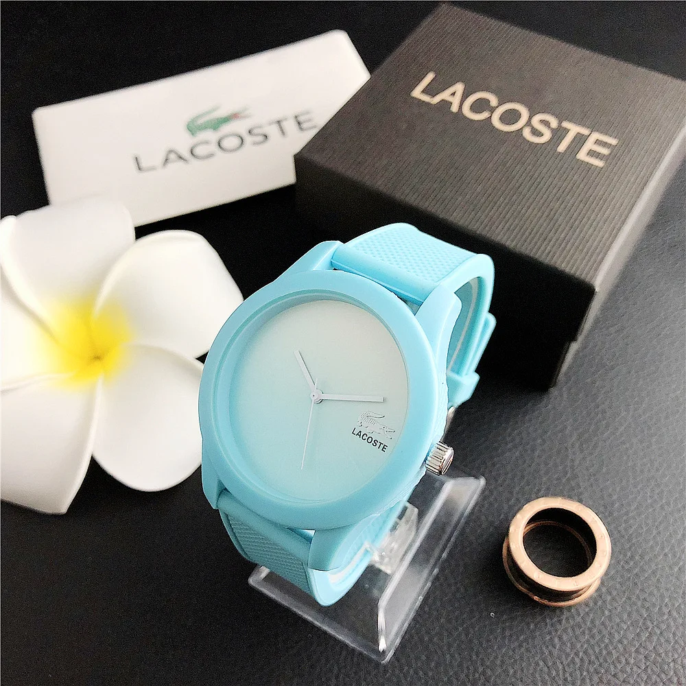 Southeast Asia popular casual simple gradual color change unique design thin silica gel men's and women's quartz watch