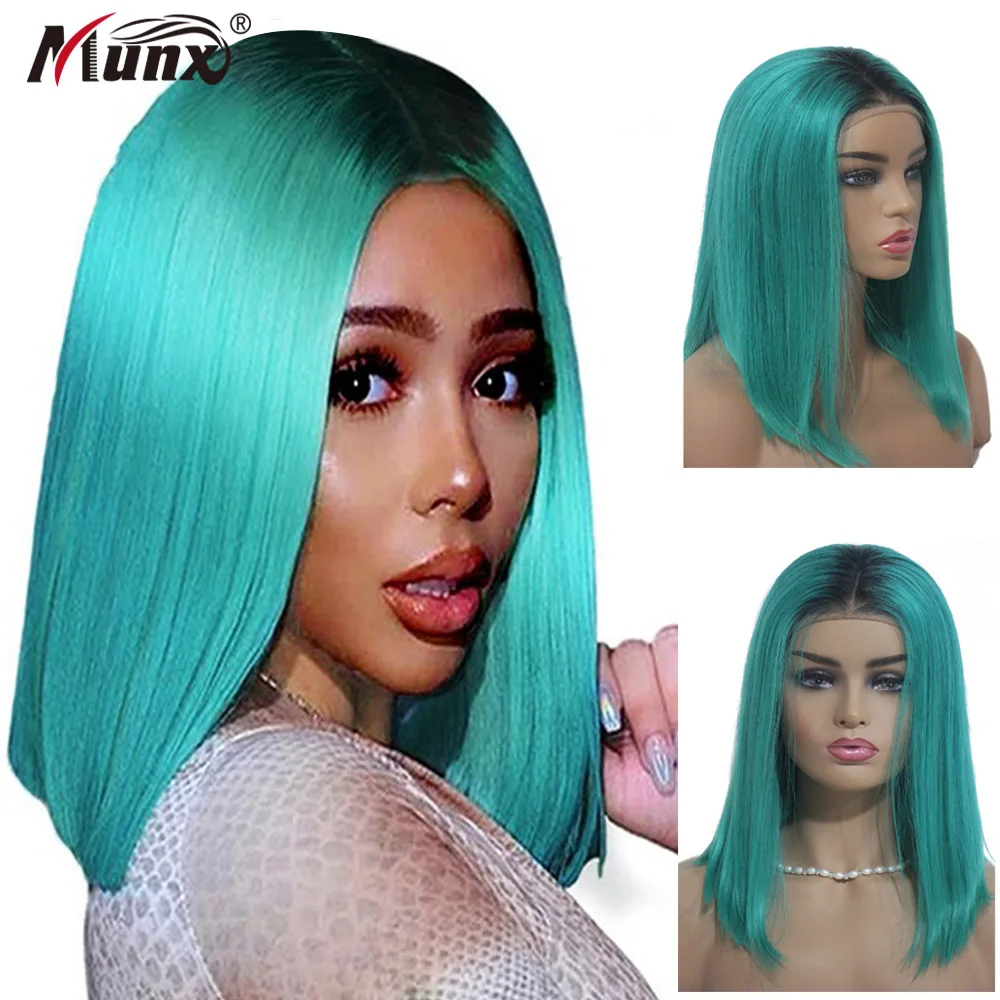 Парики женские из натуральных волос с эффектом омбре 13x4 плотность 180% |