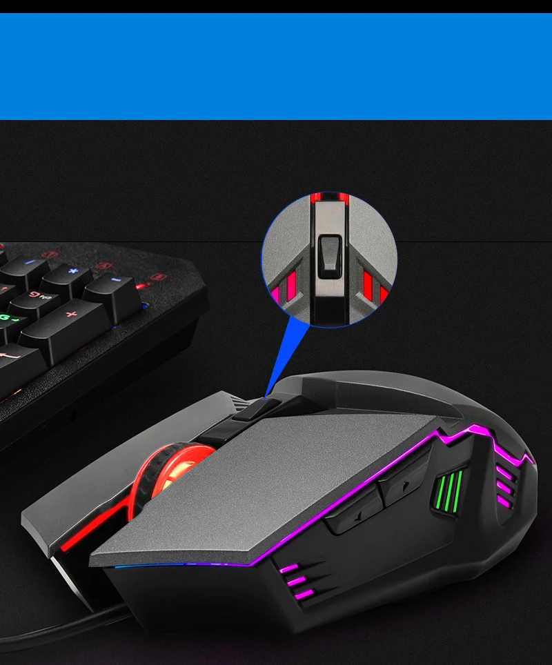 

2.4G Mouse for PC Gaming Laptops Mouses FVQ3 6 buttons Gaming Mouse Wireless Optical Mouse Game Wireless Mice with USB Receiver
