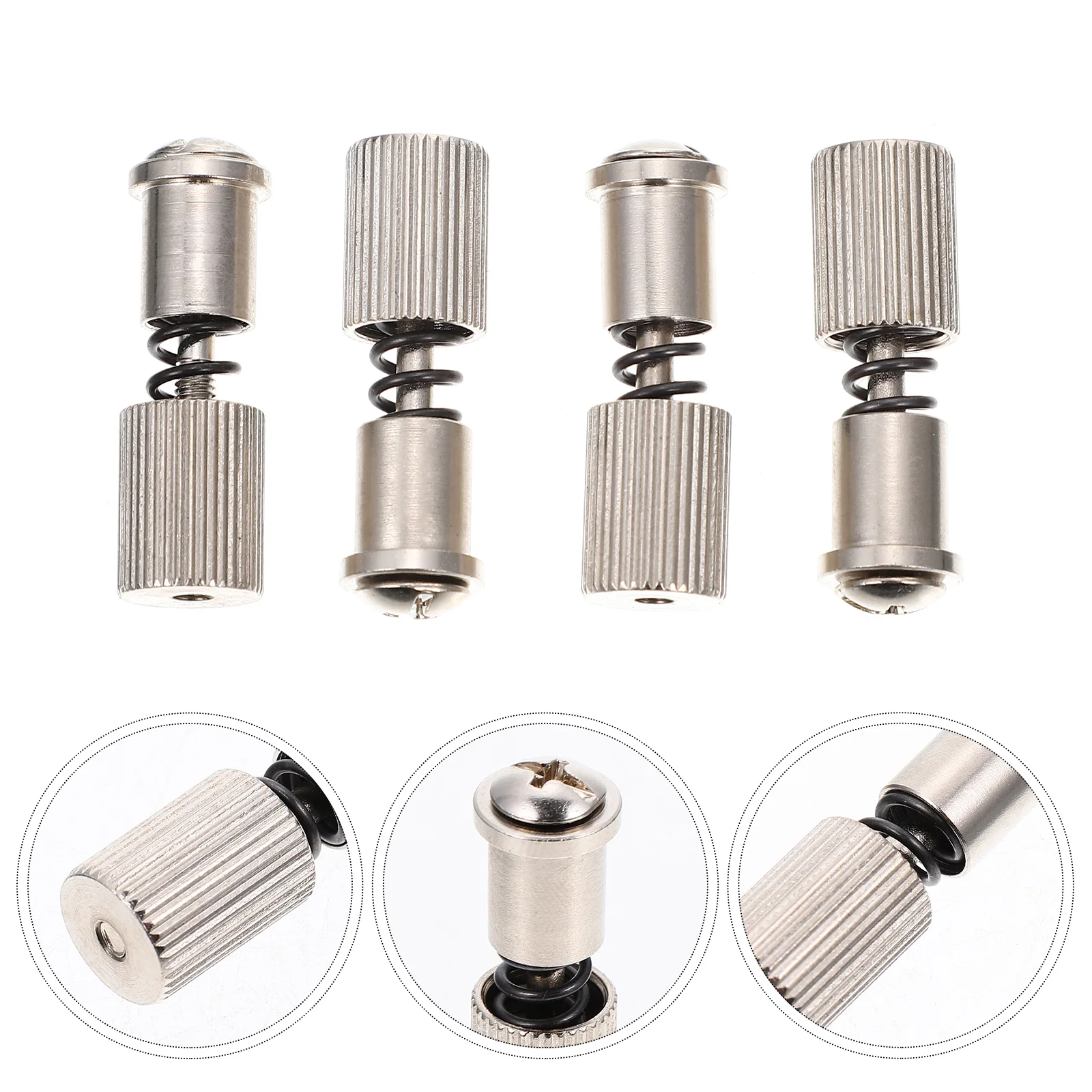 

4pcs Sewing Machine Supply Sewing Machine Spring Foot Clamps Presser Foot Screw Clips for Home Outdoor