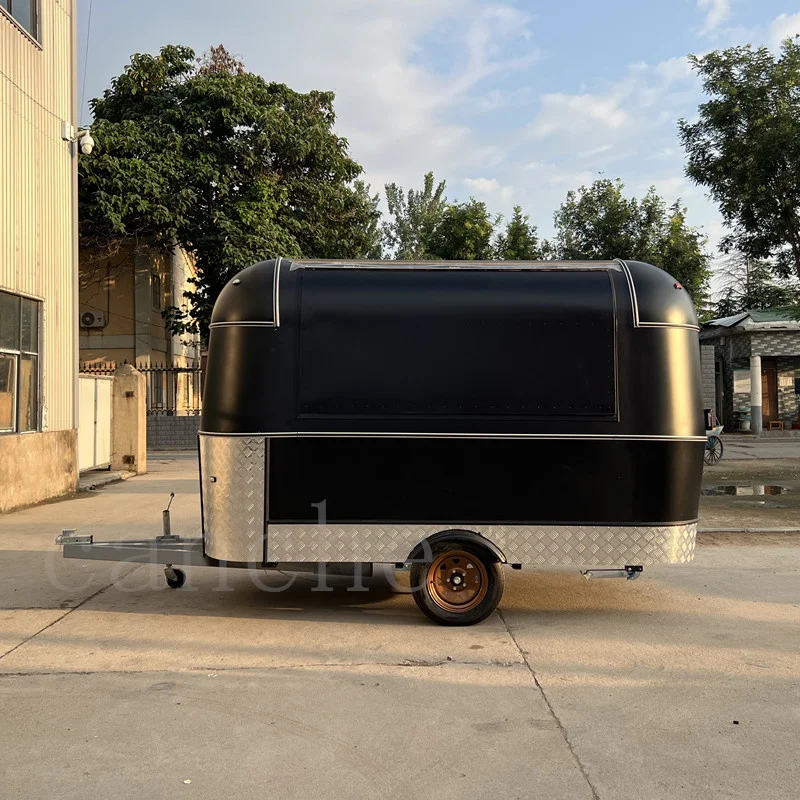 

Best Selling Trailer Type VIN Number Mobile Concession Fast Food Trailer For Thai Ice Cream