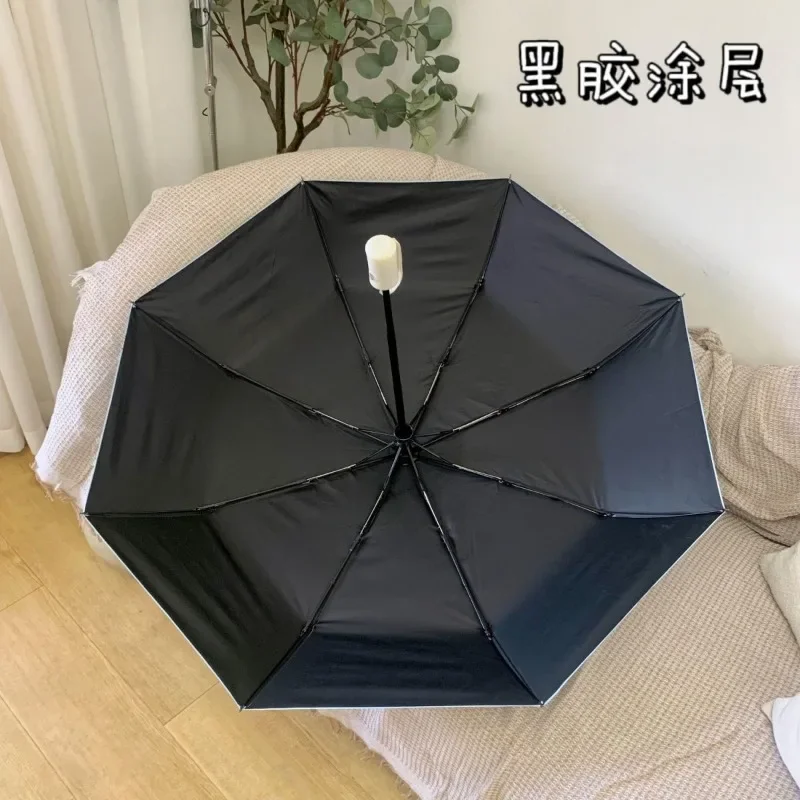 Полностью автоматический зонт Pokemon Little Four с милым принтом эльфа защита от дождя