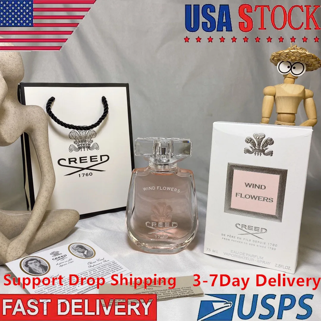 

Free shipping to the US in 3-7 days Creed Wind Flowers Parfum Pour Femme Parfum Authentique Fragrances for Women Woman Deodor