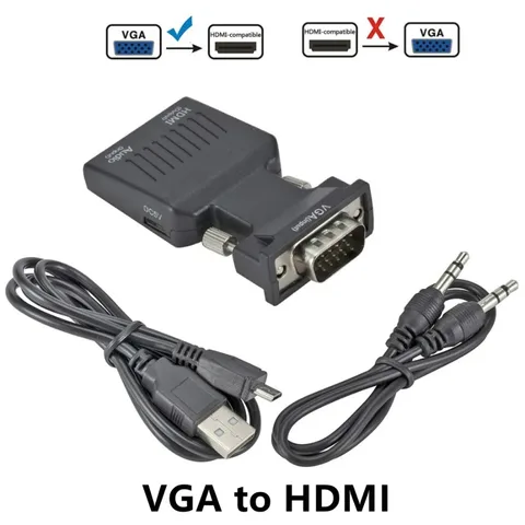BGGQGG HDMI-VGA адаптер 1080P