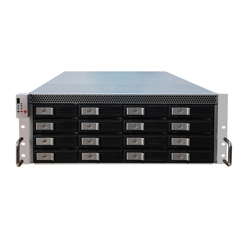 

Unestech 3.5 "SATA / SAS for 6Gbps ,Support 4U Rackmount 16 bay server case hdd enclosure
