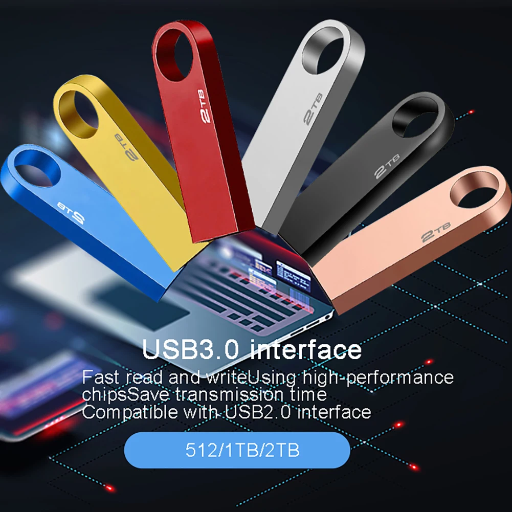 

3 Kinds U Disk USB 3.0 Flash Drive More Colors Options Lightweight Portable Compatible Most PC Laptops Desktop Computers