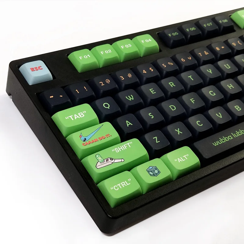 

XDA Keycaps 118 Keys PBT Keycaps XDA Profile Dye Sublimation Custom Keycaps For Cherry Gatrron MX Switches Mechanical Keyboard