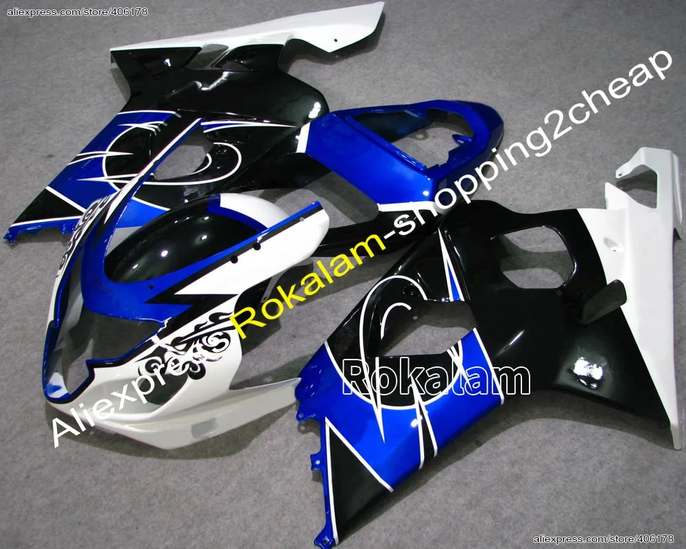 Обтекатель для Suzuki GSXR 600 750 2004 2005 K4 Белый Черный Синий высококачественный