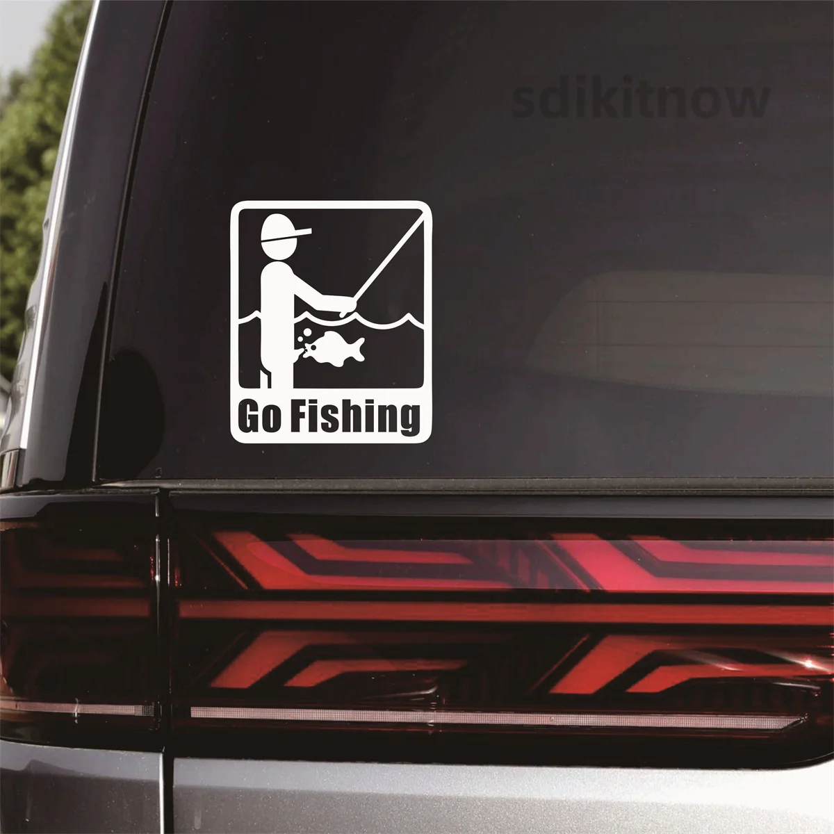 

Забавные водонепроницаемые наклейки для рыбалки, как рыбалка, автомобильный Стайлинг на открытом воздухе, наружная наклейка на дверь лодки, окно, наклейки для грузовика, украшение