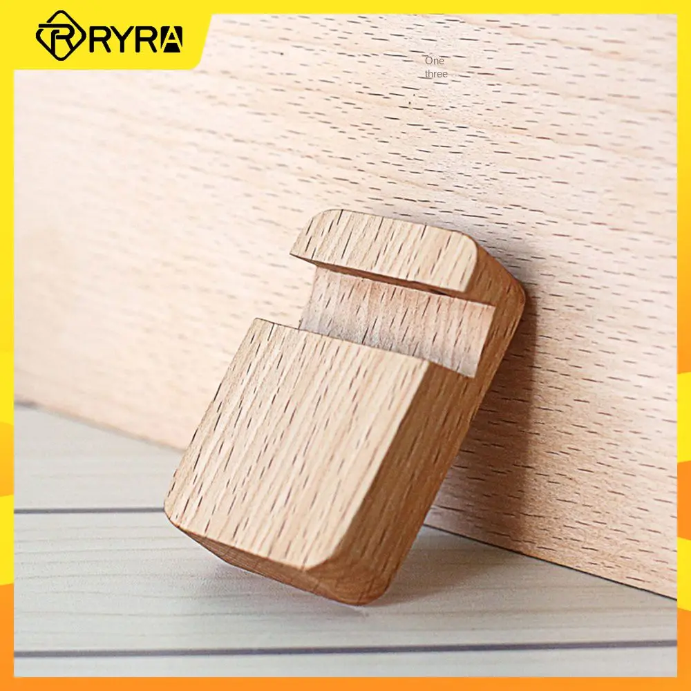 

Universal Portable Cell Phone Holder Wooden Simple Desktop Mobile Phone Stand Tablet Bracket Wooden Small Gift Mobile Phone Rack