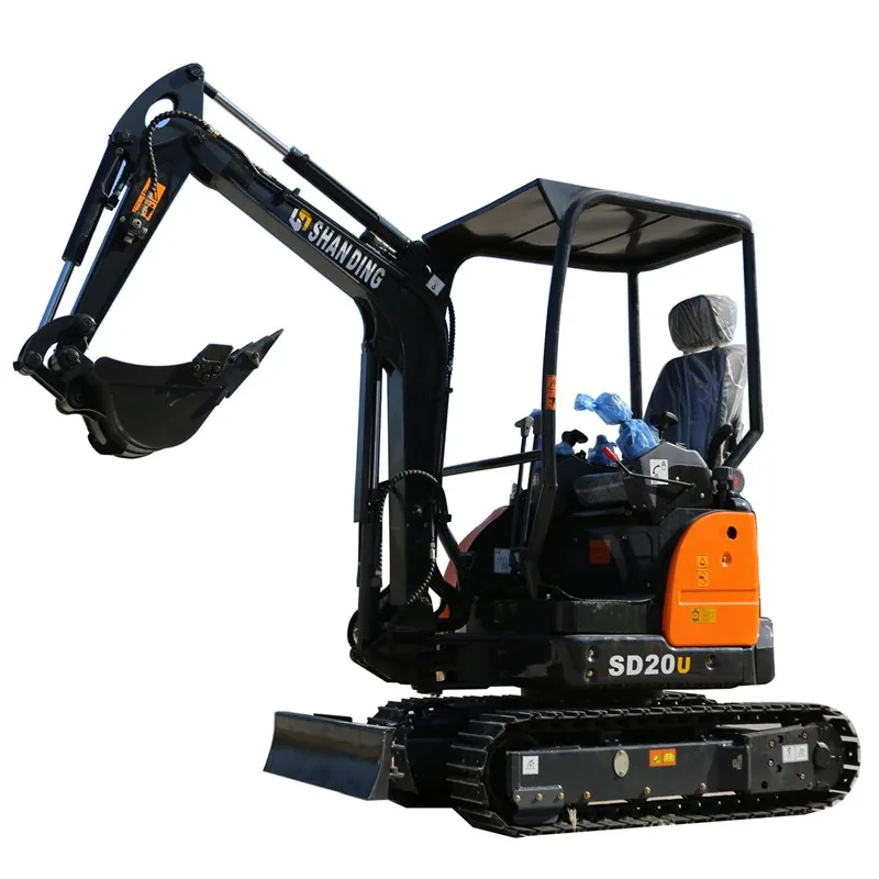 

2 Ton Small Excavator Mini Crawler Digger Building a House Hydraulic Excavator