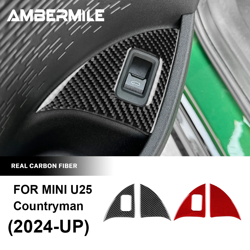 Для Mini Countryman U25 2024 2025 автомобильный задний переключатель багажника кнопка рамки