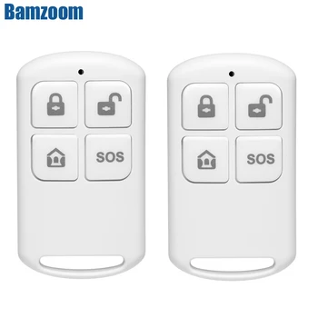 433MHz Wireless Remote Controller Metal Key Chain For Our Wifi GSM W2B W3B W4B PG103 106 107 Home Burglar Security Alarm System 1