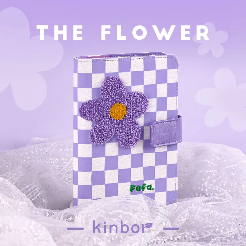 

Kinbor A6 The Flower Notebook 2022 Agenda Planner Notepads Kawaii Record Book Diary todolist Schedule Writing Stationery Supply
