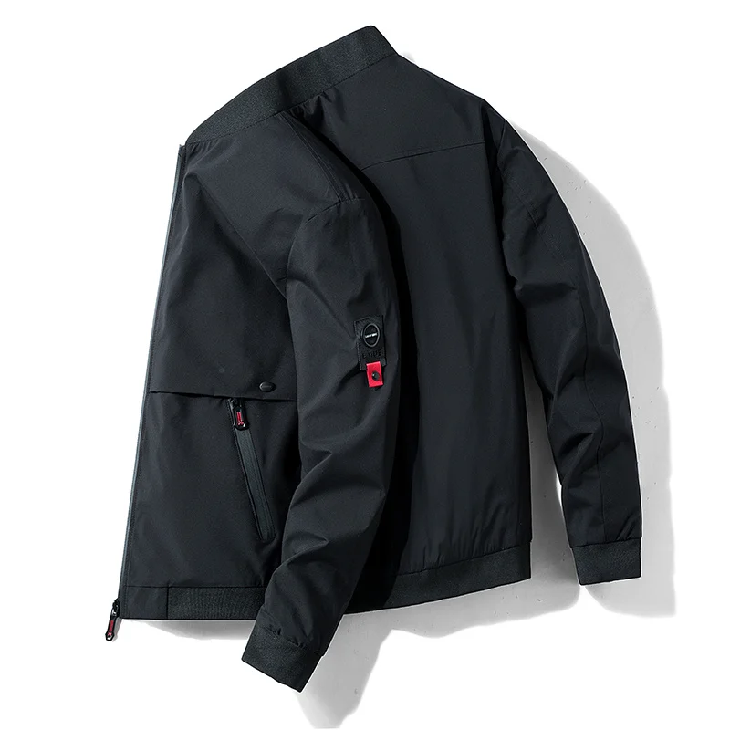 

2024 New Jacket Men Fashion Spring Autumn Outerwear Mens Sportswear Outdoors Top Coat Male s Chamarras Para Hombre