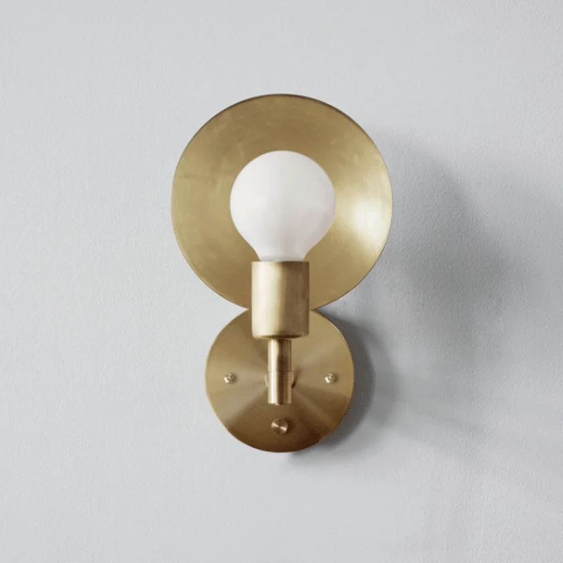 Внутреннее креативное настенное бра в американском минималистичном стиле для