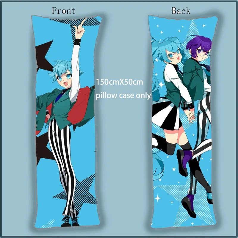 

Anime Dakimakura Body Pillow Case Bishounen Tanteidan Soutouin Manabu Doujima Mayumi cover home decoration accessories 150x50cm