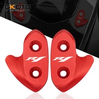 for yamaha yzf r1 r1 yzfr1 2015 2016 2017 motorcycle cnc rearview mirror seat decorative cover mirror base