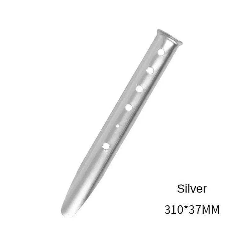 

U-образные пляжные гвозди из алюминиевого сплава, ветрозащитные напольные гвозди, прочные снежные гвозди, оборудование для кемпинга, портативный гвоздь для кемпинга