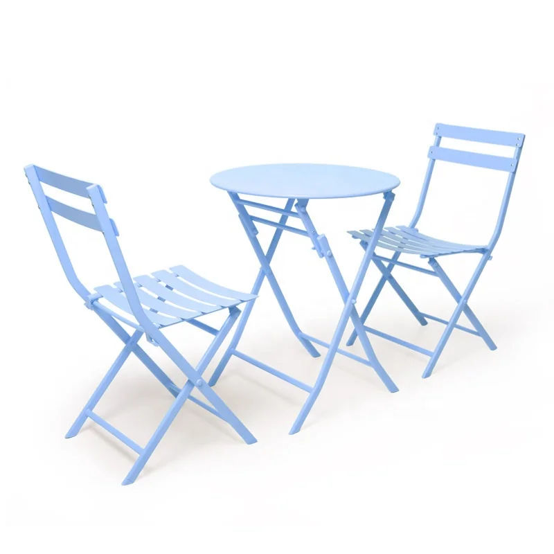 

Современная мебель для дома и улицы, кованый железный набор, простой складной обеденный стол и стул