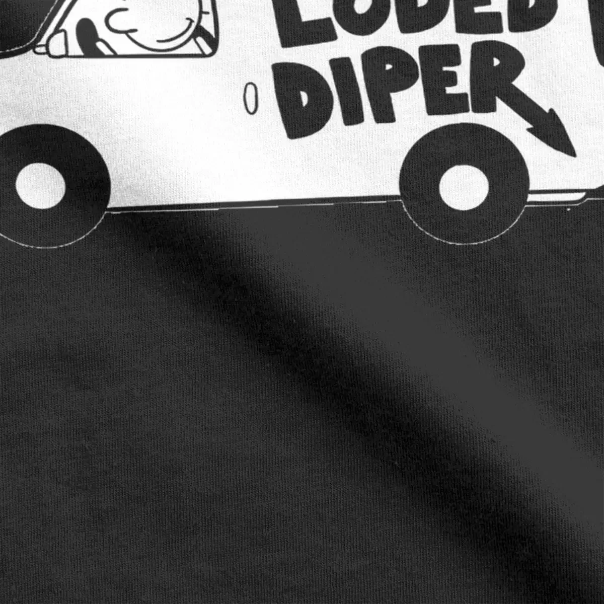 Модная футболка Rodrick Heffley Diper Overlod Wimpy Kid для мужчин и женщин с круглым вырезом из 100%