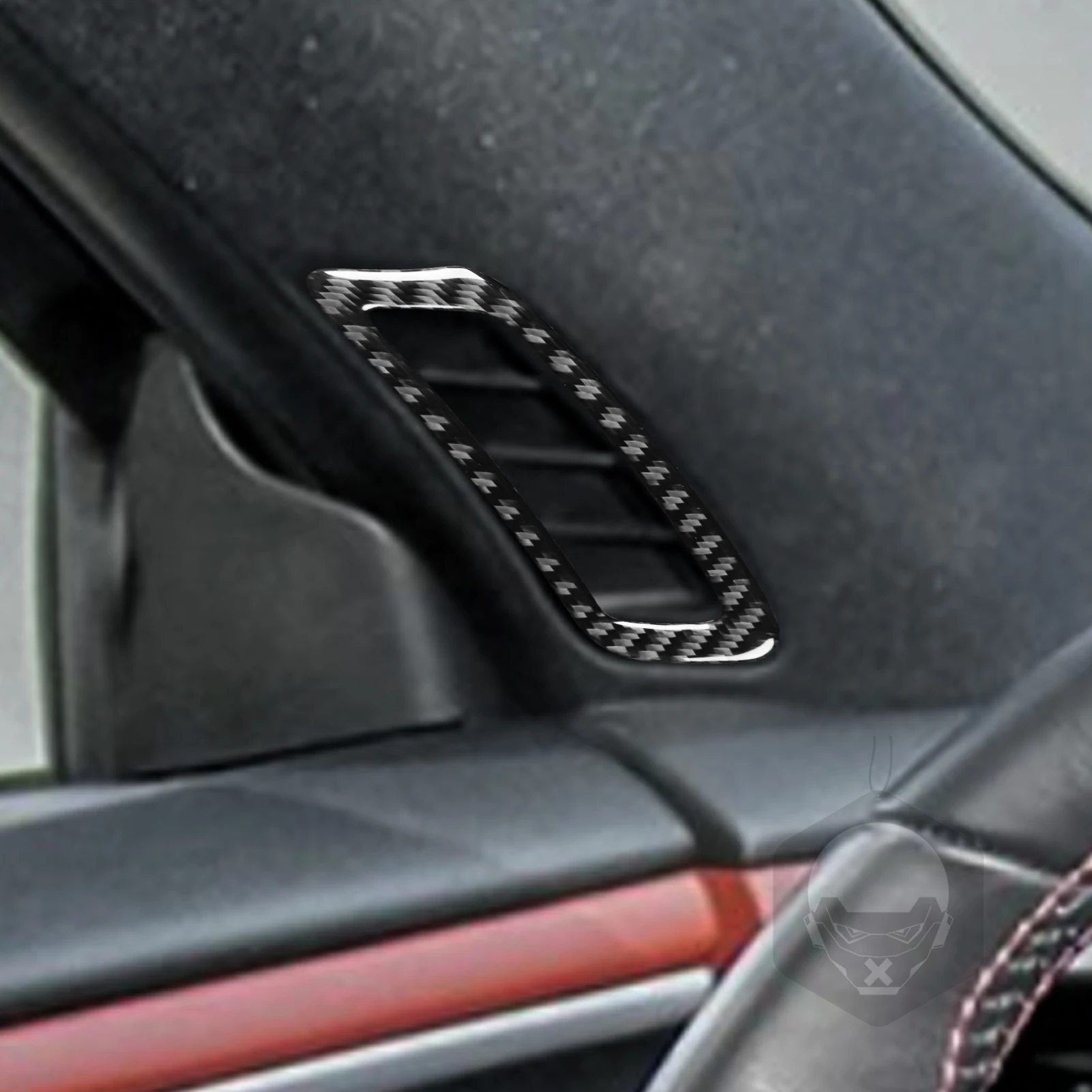 Для Mazda CX9 2016 2017 2018 2019 2020 2021 2022 2023 аксессуары из углеродного волокна для интерьера