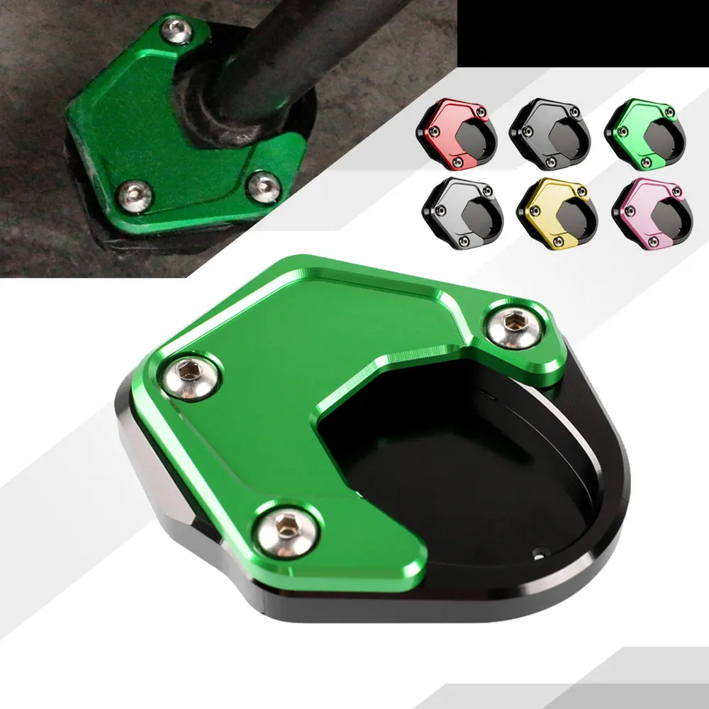 

Motorcycle Side Stand Enlarger Sled For Kawasaki Ninja400 Z400 ZH2 VERSYS650 KLX125 KLX250 KLX150BF KLX230 KLX230S KLX230R RS SM